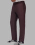 Formal Pant Mahroon Color Textured Suiting Stuff